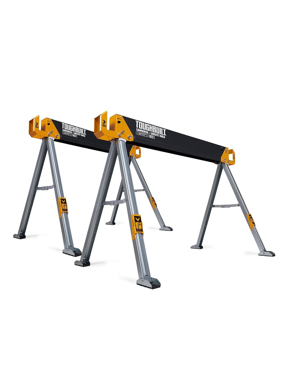 ToughBuilt C550 Sawhorse Jobsite Table Steel